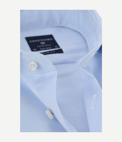 Profuomo shirt extra lange mouwen cutaway lichtblauw