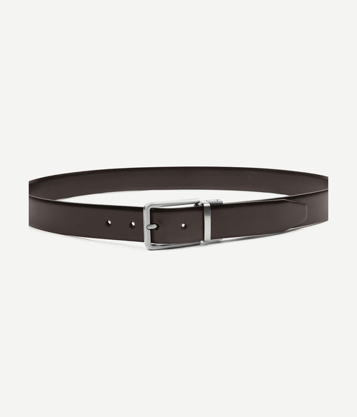 Profuomo riem zwart + bruin