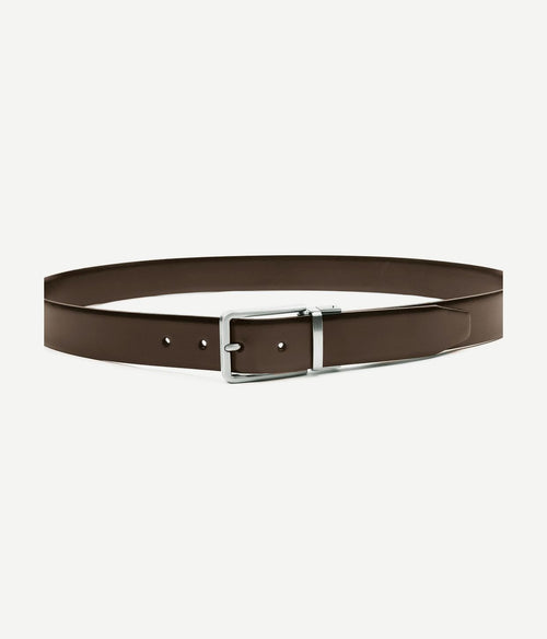 Profuomo riem zwart + bruin