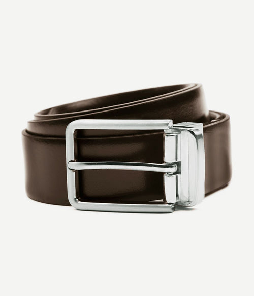 Profuomo riem zwart + bruin