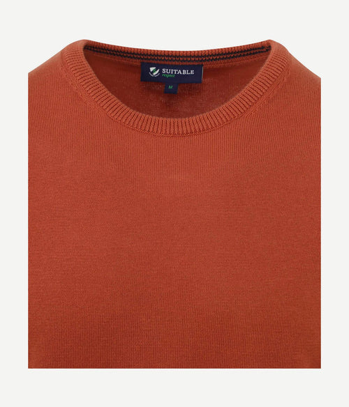 Suitable respect oinix pullover o-hals oranje