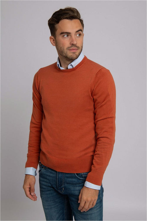 Suitable respect oinix pullover o-hals oranje