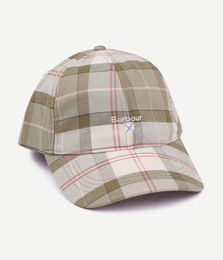 Barbour pet tartan ruit lichtgroen