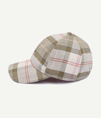 Barbour pet tartan ruit lichtgroen