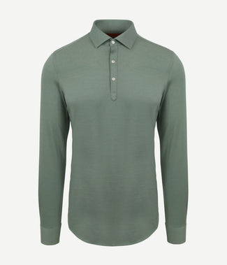 Suitable camicia poloshirt groen