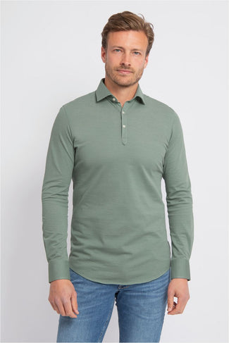 Suitable camicia poloshirt groen