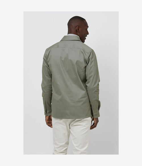 Profuomo overshirt basic groen