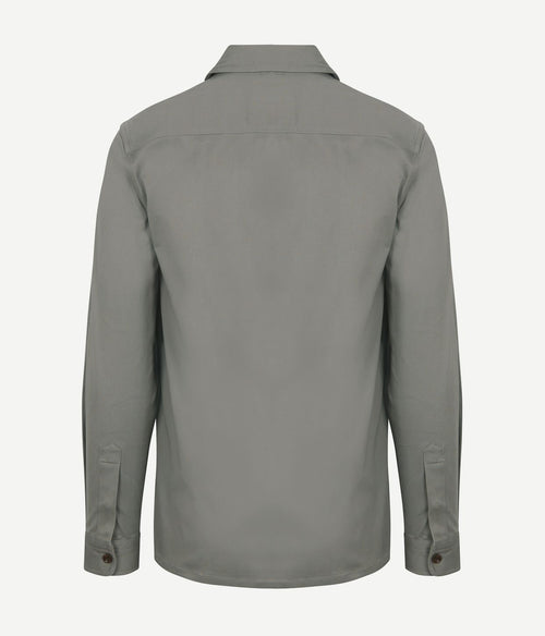 Profuomo overshirt basic groen