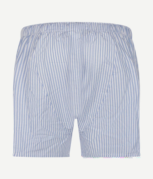 Steppin' out boxershort streep lichtblauw