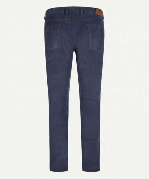 5-Pocket Johnson corduroy | Indigo